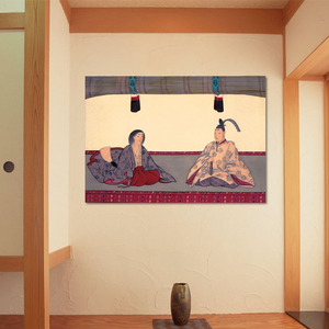 日本浮世绘装饰画酒店宾馆料理店榻榻米饭店风景墙壁日式风格挂画