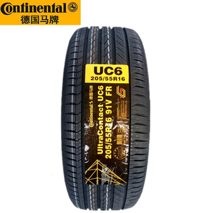 德国马牌轮胎205/55r16 91v uc6花纹 适配于明锐 途安 思域
