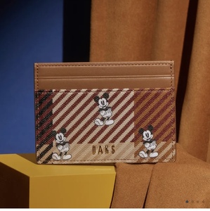 DAKS 卡包联名迪士尼米奇 好可爱的卡包 韩国直邮限量版卡包