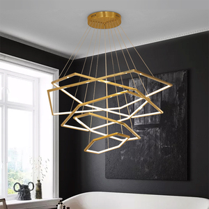 kagezm淘宝六边形蜂巢灯吊灯办公灯网咖健身房造型灯商铺创意组合