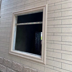 外墙瓷砖室外150x600农村自建别墅房窗套门边包边外墙窗台线条