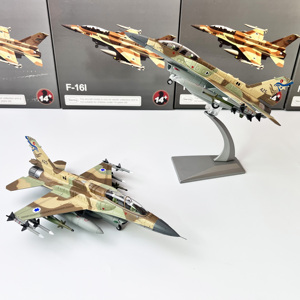 1/72 以色列 f-16i雷暴 军事战斗机飞机合金模型仿真成品摆件玩具