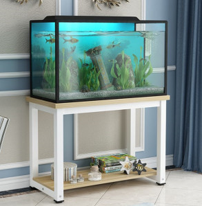承重客厅阳台金属小型鱼缸底座托架双层底柜放鱼缸的桌子17人付款22