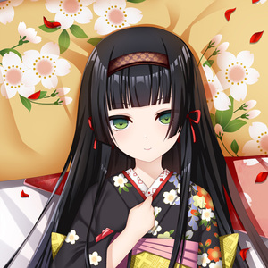 美少女万华镜莲华日本动漫抱枕靠枕等身抱枕套 长条抱枕 周边枕芯