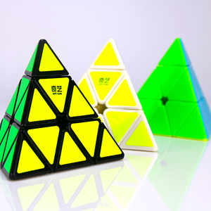 奇艺三阶金字塔魔方增强版 顺滑三角形魔方 [赠送易学教学视频]