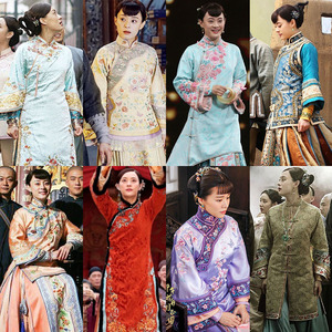 那年花开月正圆孙俪周莹同款影视古装民国风秀禾旗服少奶奶演出服