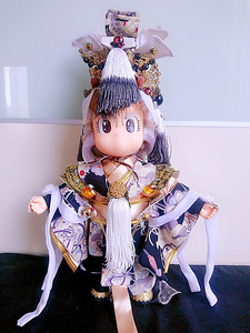 霹雳雨娃真田龙政布袋戏玩偶五隆动漫头手可动小雨娃娃现货包邮