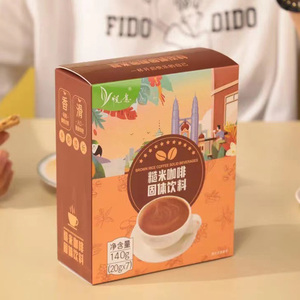 新包装悦意糙米咖啡纯素低脂速溶咖啡马来西亚进口0添加0植脂末