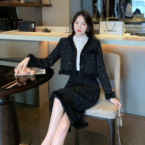 小香风套装加棉