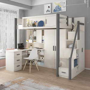 下面床下面书桌床