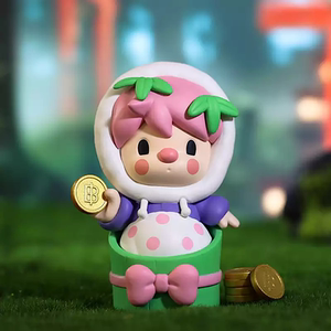 popmart泡泡玛特小甜豆竹取物语吊卡手办公仔玩具礼物娃娃限定520