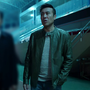 巡回检察组冯森于和伟同款衣服皮衣外套冬韩版时尚休闲男高端定制