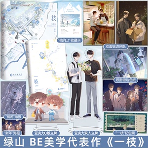 捡漏 特签版 正版预售 一枝完结篇 绿山 新增番外 BE美学口碑之作 现代都市青春文学校园爱情言情小说实体书籍2