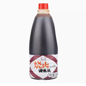 荏原烧肉汁调味液1.6kg日式烧汁日本风味烧鸟腌制红烧烤肉酱蘸食