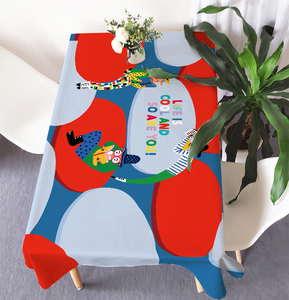 桌布儿童卡通幼儿园