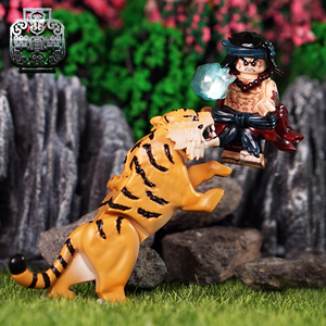 乐宜乐 第三方人仔 国风 水浒 梁山好汉 武松 虎 潮玩