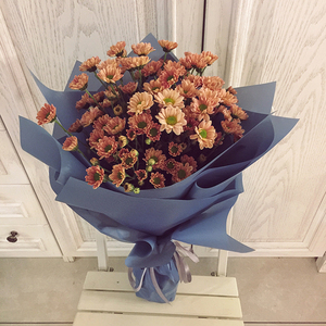 菊花多色小雏菊小野菊多头菊送朋友亲人生日祝福鲜花同城速递天津