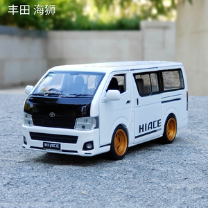 仿真1:32丰田海狮面包合金汽车模型运输mpv商务车摆件男孩玩具车