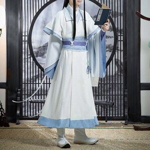 【魔道祖师cos服蓝忘机少年】魔道祖师cos服蓝忘机少