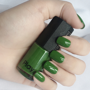 草绿色指甲油免烤森林墨绿快干持久不掉色翡翠牛油果绿美甲不可剥
