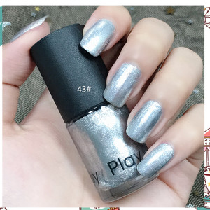 免烤镜面金属银色指甲油防水持久补车漆光黄金项链饰品包包扣包邮