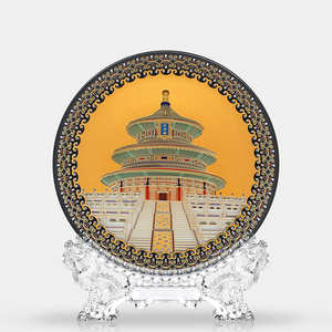 天坛北京风光工艺纪念品送老外国客户朋友文化特色礼物桌面摆件