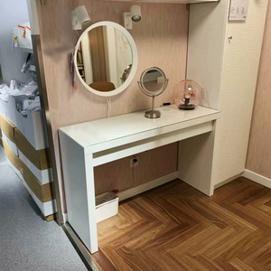 正品妮妮宜家国内代购家居马尔姆梳妆台桌子白色120x41厘米化妆桌