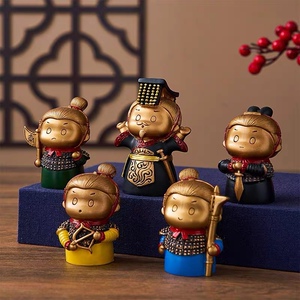 创意网红办公室桌面小摆件秦始皇兵马俑装饰品车内车载送生日礼物