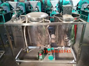小型花生油精炼机