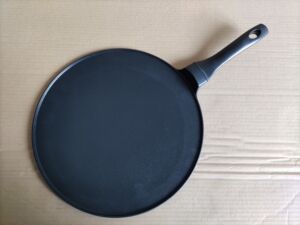 00huangshengjun222淘宝煎饼锅生铁锅无涂层平底铸铁锅大煎锅烙饼锅