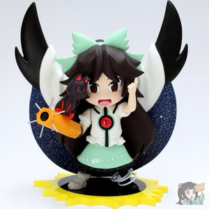 现货 虎之穴 限定 东方project 灵乌路空 粘土人 q版 手办