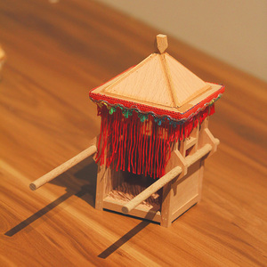 拼图十里红妆酷花轿立体3d模型大人结婚礼物diy手工自制3人付款146