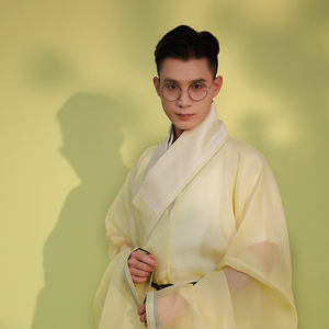 000人付款淘宝「汉嗣」传统汉服 素纱襕衫zhao152773341281368.