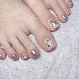 美甲甲片成品贝壳