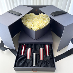 纪梵希正品口红礼盒送女友七夕情人节生日礼物玫瑰套装母亲节礼物