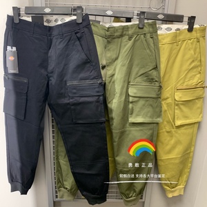国内代购dickies迪凯斯春季男式束脚休闲长裤工装裤dk008773