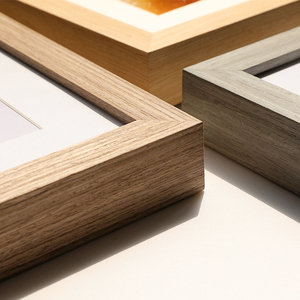 实木相框挂墙定制8k 24 36寸中空立体加厚画框装裱简约广告海报框