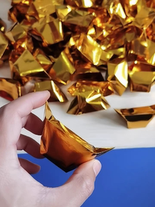 1000个10*13半成品加厚纸纸元宝切角折叠银纸锡箔纸元宝