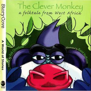 The Clever Monkey by Rob Cleveland平装August House聪明的猴子