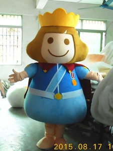 动漫卡通童话王子公主王后国王勇士玩偶毛绒扮道具人偶服装定做布