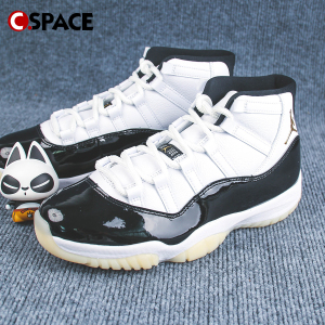 Cspace DP Air Jordan 11 AJ11 白黑金 高帮篮球鞋CT8012-170