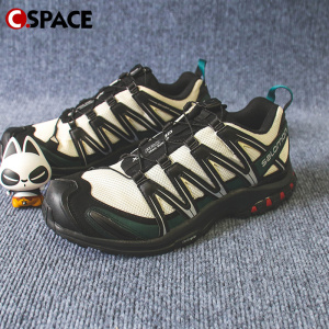 Cspace JJ Salomon萨洛蒙Xa PRO 3D 竹墨黑户外低帮跑步鞋 414677
