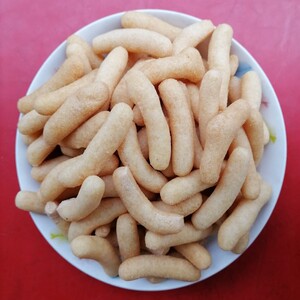 江西赣南香酥糯米条油炸小吃甜兰花根儿时香辣零食散装老酥糖果子