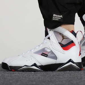 nike耐克男鞋乔7新款air jordan 7大巴黎aj7运动篮球鞋cz0789-105