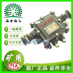 浙江荣通矿用隔爆型低压电缆接线盒BHD2-25 (660)2.3.4.6通接线盒