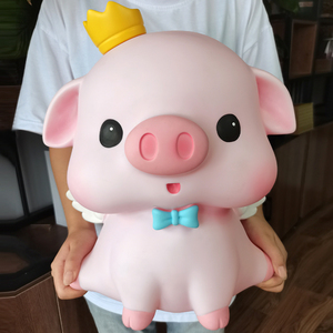 超大号小猪存钱罐卡通防摔储蓄罐儿童男孩女孩女生可存可取储钱罐