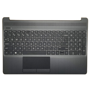 hp/惠普 15-dw 15s-du 15s-dy tpn-c139 c壳 英文us键盘 原装外壳
