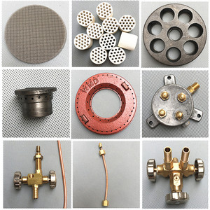 威猛达猛火炉配件七星炉陶瓷头网片总成文武炉总成铜管炉心炉头