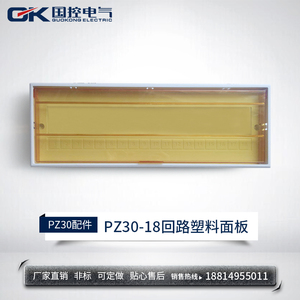 PZ30塑料面板盖子配电箱面板照明箱盖板电箱回路箱保护罩家用4-24