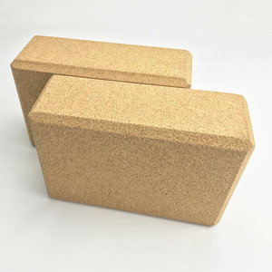 艾扬格高密度软木瑜伽砖辅助工具高档瑜珈砖正品健身砖头精准辅助